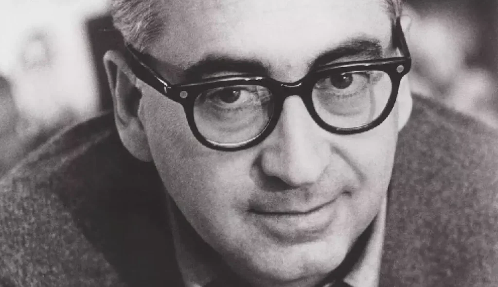Saul Bass, twórca plakatów filmowych – zdjęcie z artykułu „Najciekawsi designerzy XX wieku. Kim warto się inspirować?”